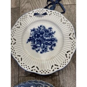 Blue And White Porcelain Plate